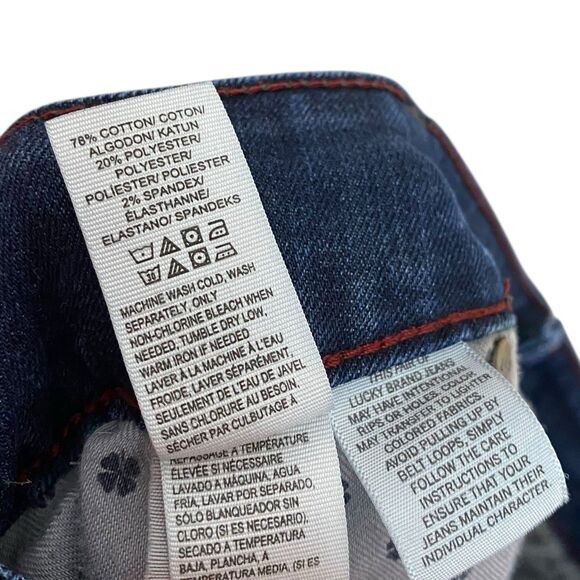 Lucky Brand Jeans Womens 18W Emma Legging High Rise Classic Y2K Denim 40x28 - Picture 10 of 11